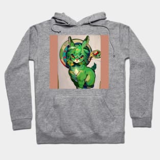 Avacado Llama Sprout Hoodie